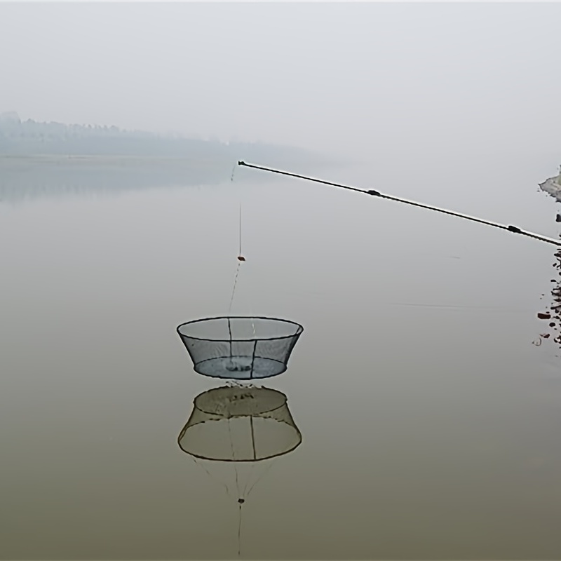 New Large 39” Drop Landing Fishing Net Pier Harbour Pond Prawn