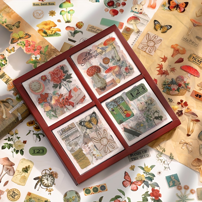 Christmas Floral Planner, Journaling, Bujo, Journal Deco Sticker Junk –  Planner Press
