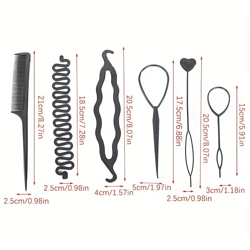 Hairstyle Braiding Tools Pull through Hair Needle Hair Disk - Temu