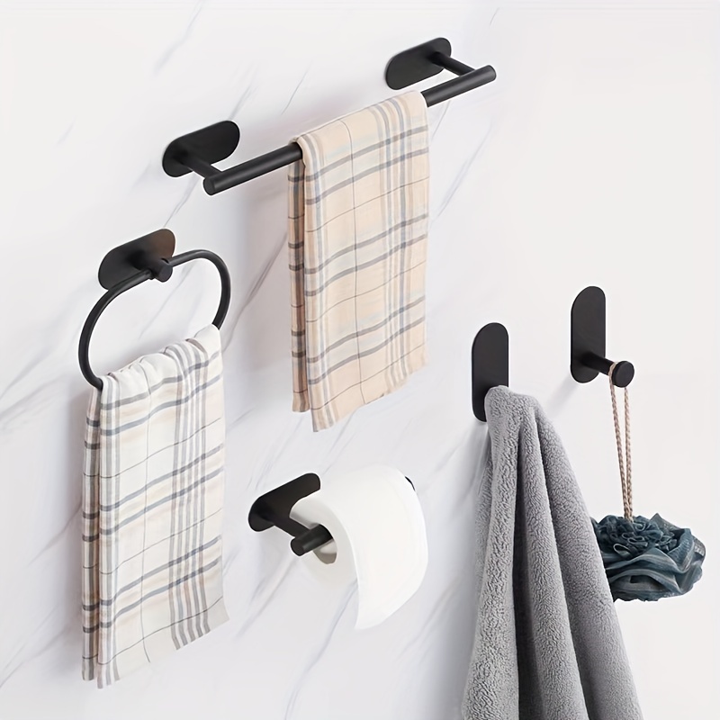 2+1 Set Towel Racks for Bathroom, Towel Holder for Bathroom Wall
