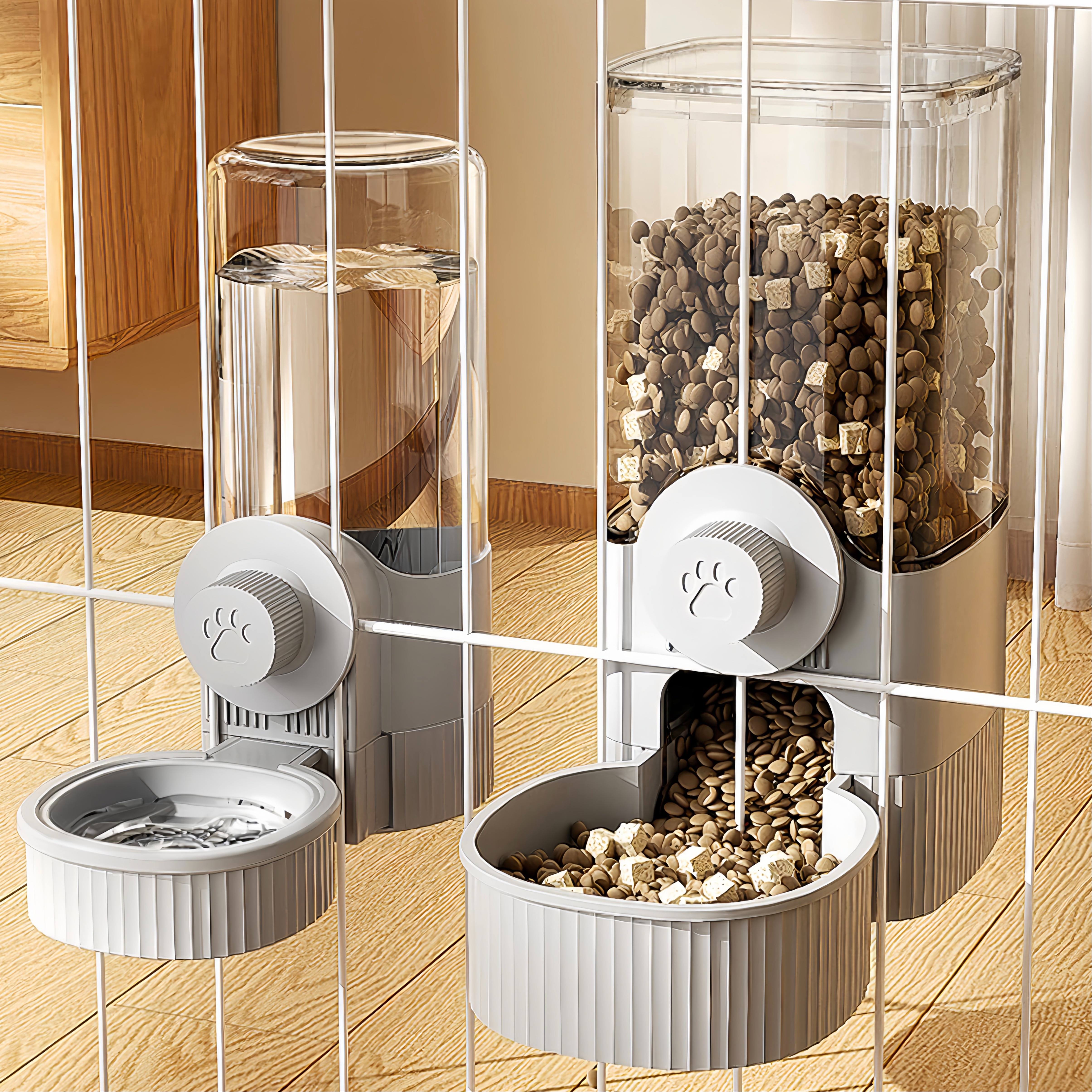 Hanging Automatic Pet Food/water Dispenser, Gravity Pet Feeder And