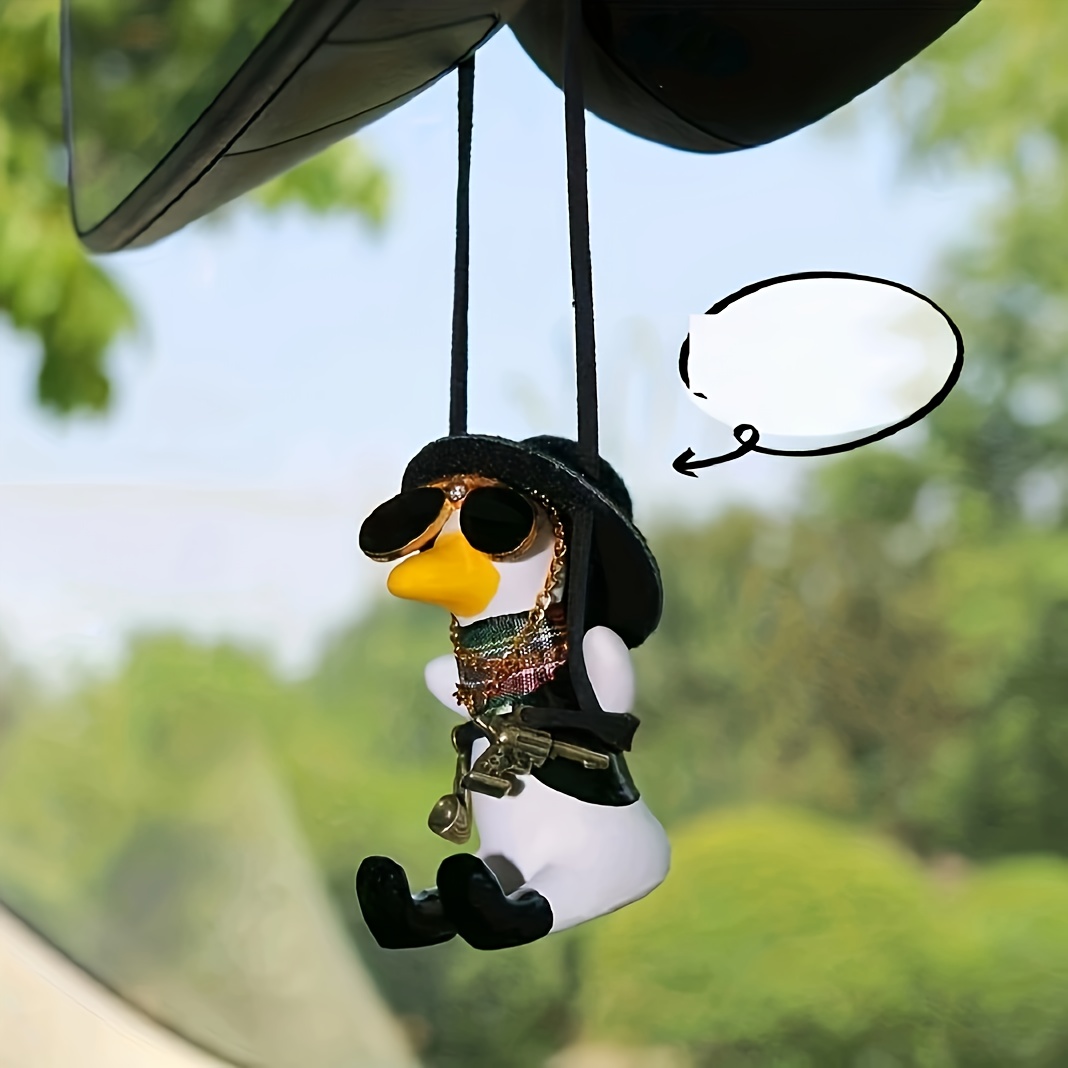 Acryl Auto hängende Ornament Niedlich Cartoon Rückspiegel Anhänger