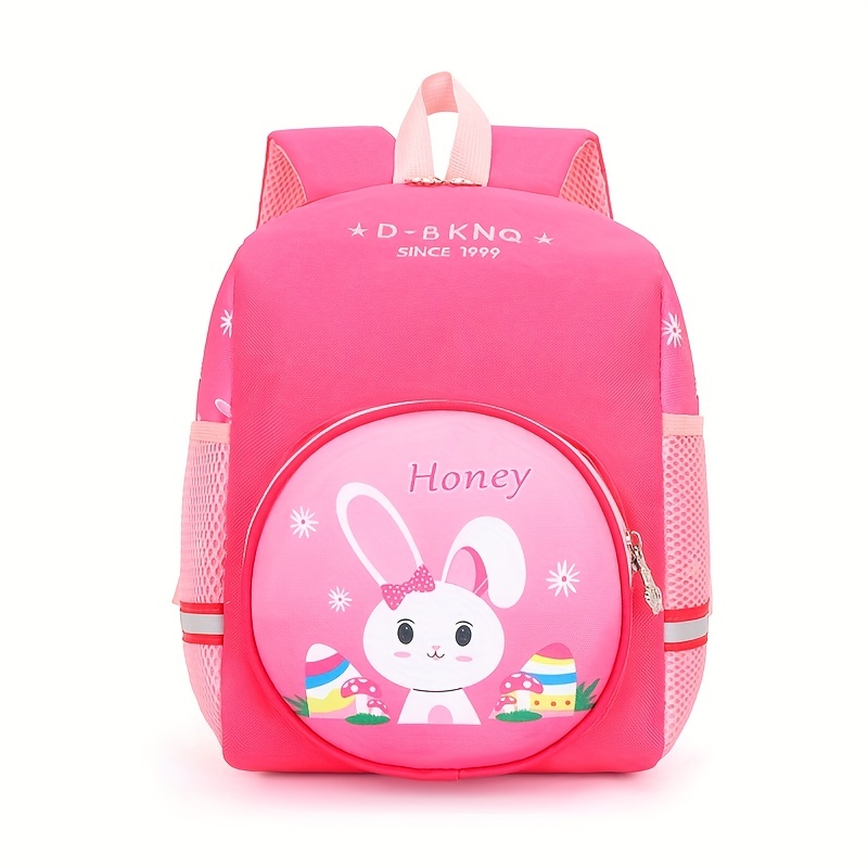 Casual Rabbit Pattern Backpack Lightweight Large Capacity