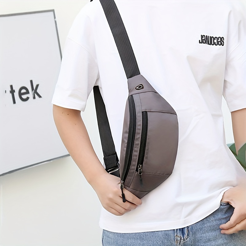 Men's Shoulder Bag Fashion Simple Small Cell Phone Bag For Men And Women -  Temu