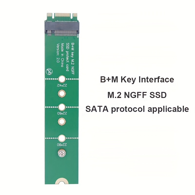 NGFF M.2 NVME SSD SATA SSD to USB3.0 adapter card reader test card