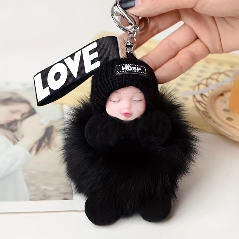 1pc Mignon Simulation Fox Fur Ball Pendentif Pendentif de - Temu Belgium