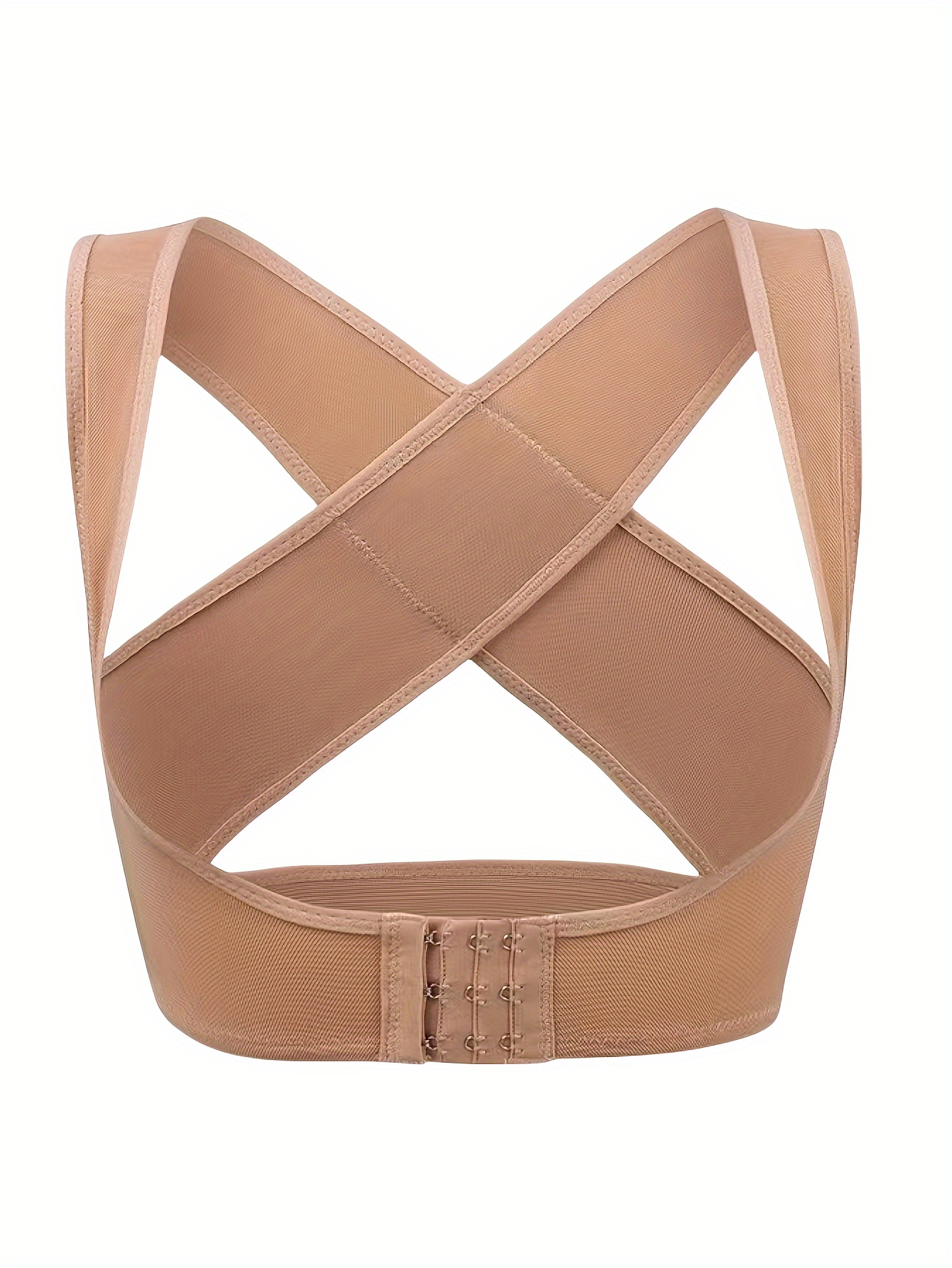 Posture Corrector Shaping Tops Front Buckle Open Bust Criss - Temu