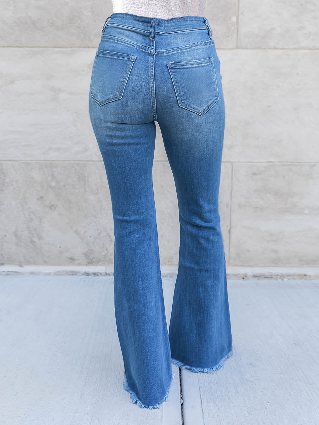 Hi-Rise 2 Hem Trouser Flare Judy Blue Jeans – Shabby Chic