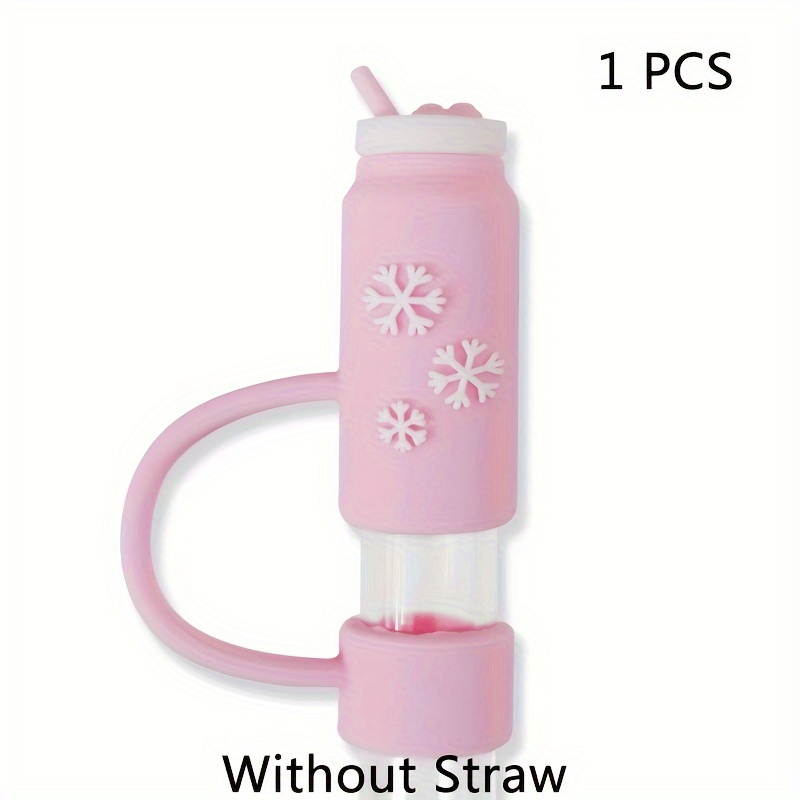 1pc Straw Cover Compatible with Stanley Cup,10mm Bear Straw Covers