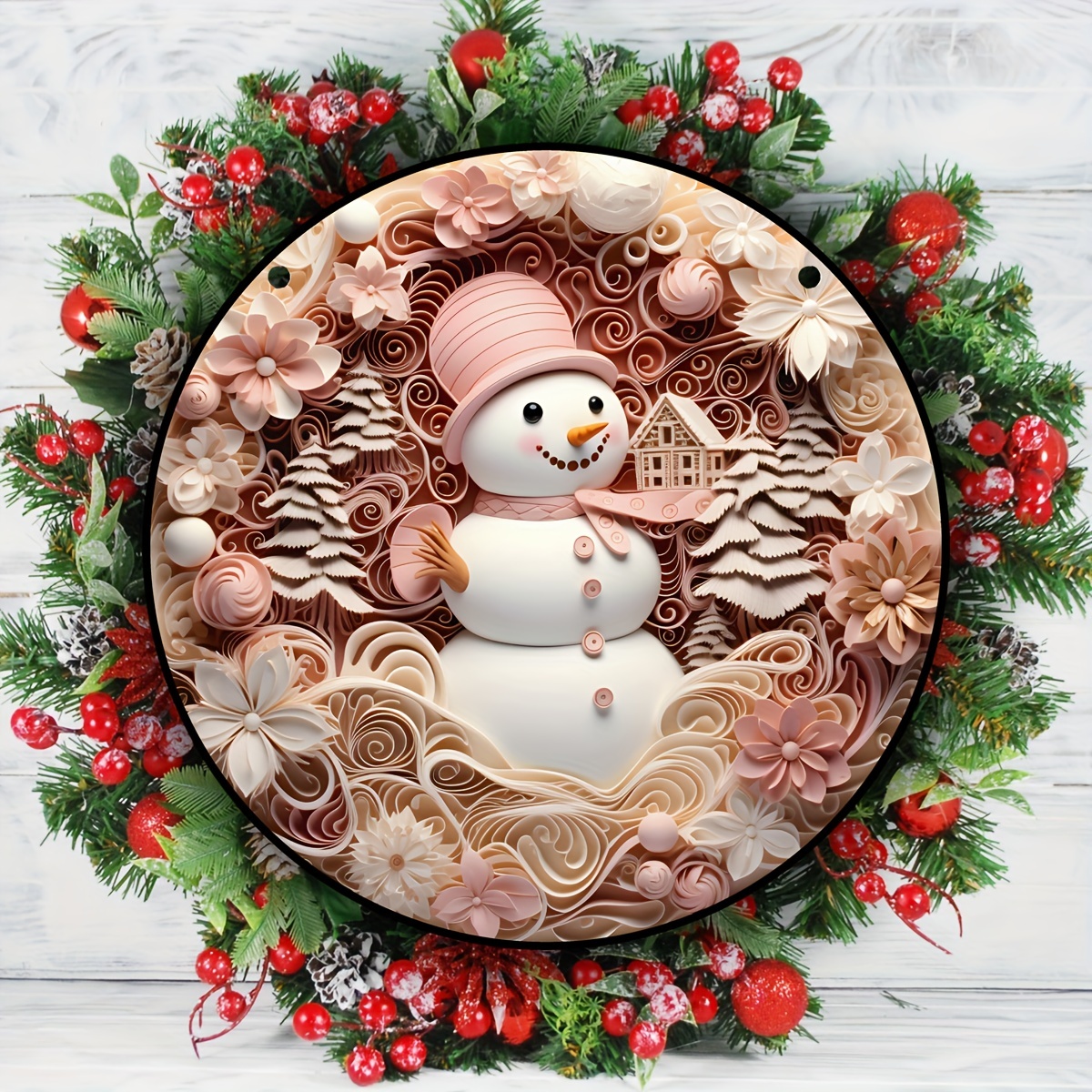 Winter Snowman Decor