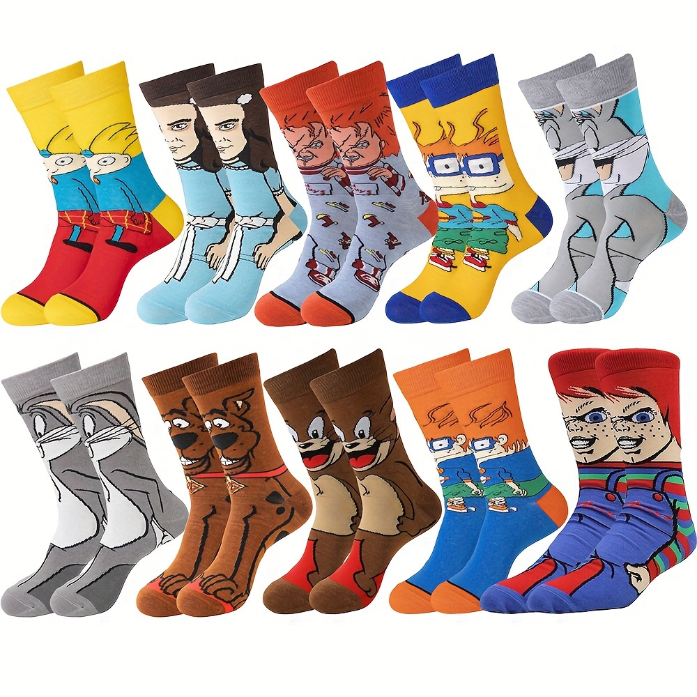 Marvel Calcetines Hombre Divertidos Pack Regalo 5 Pares Calcetines