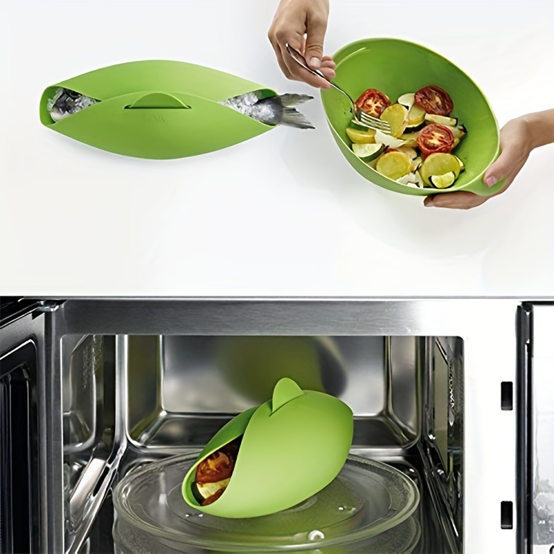Silicone Steamer for Kitchen Heat Resistant Multipurpose Vegetable