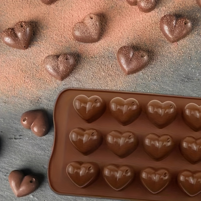 1pc Heart Shaped Candy Mold