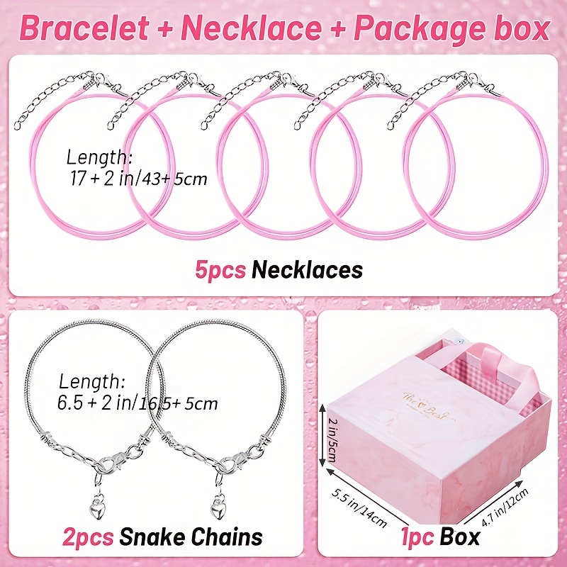 Unicorn Charm Bracelet Making Kits (Pack of 3) Jewellery Making