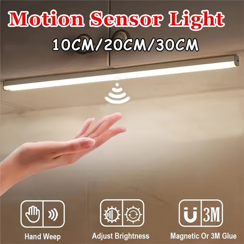 1pc 20cm/7.78in 40cm/15.75in Luz Sensor Movimiento - Temu