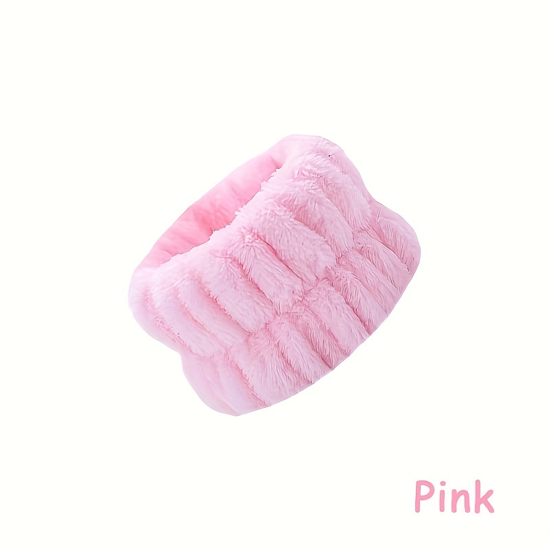 Soft Microfiber Wrist Sweatband Girls Fuzzy Absorbent - Temu