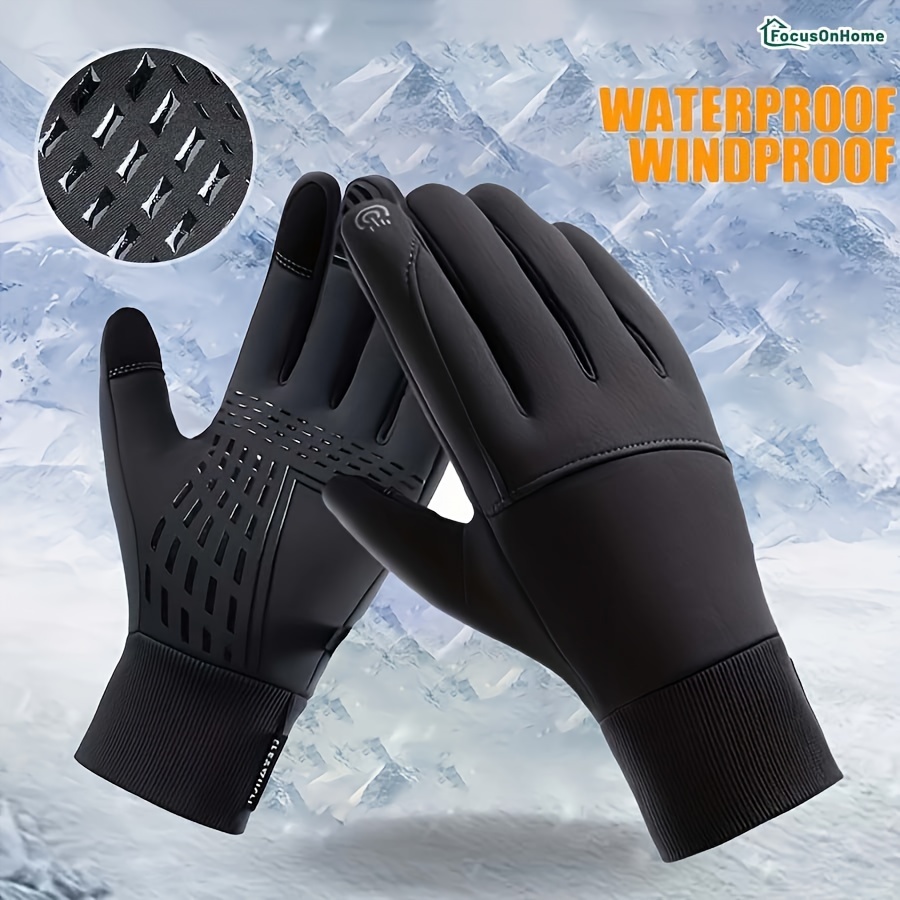 Waterproof Coldproof Fishing Gloves Wear resistant Gloves - Temu