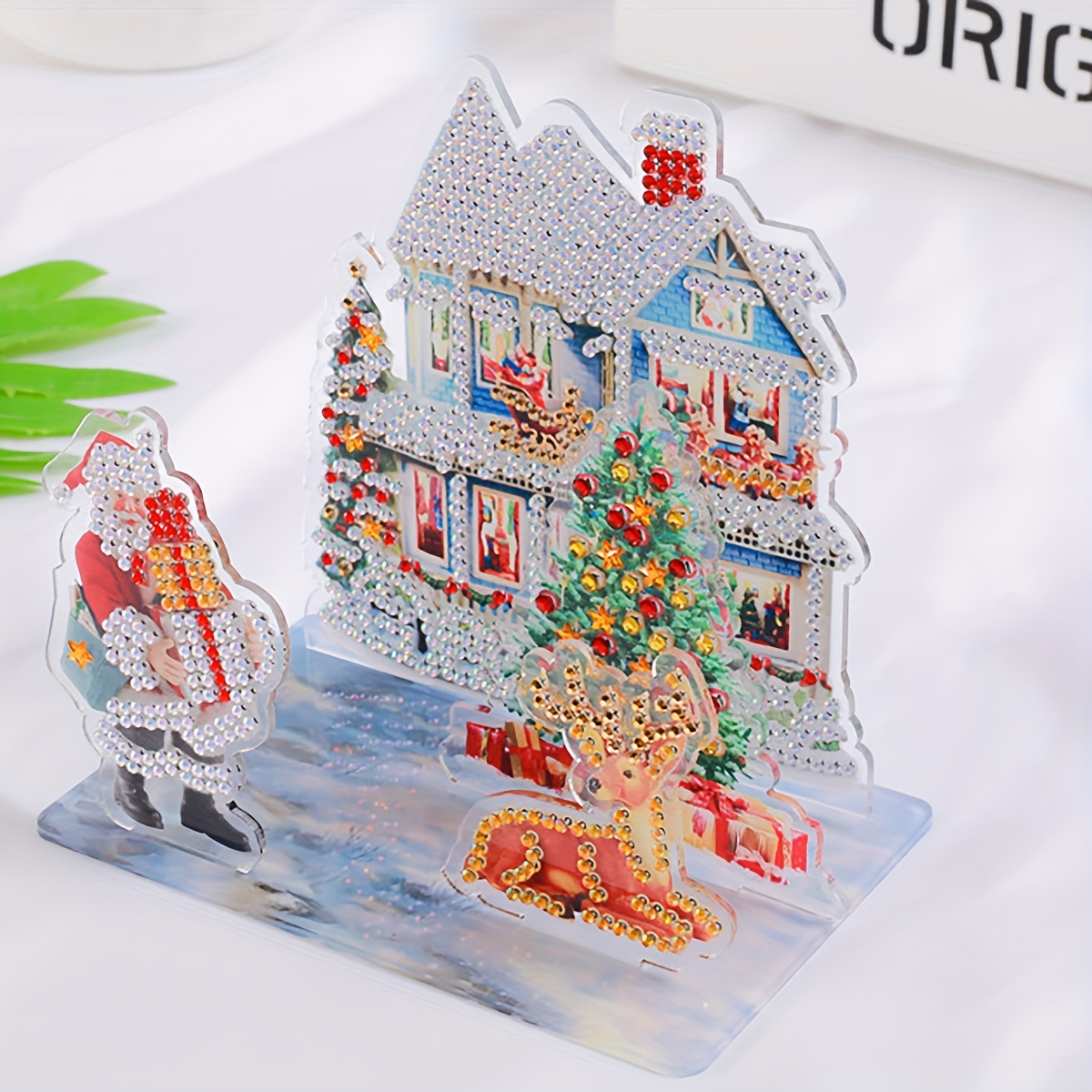 Christmas Artificial Diamond Painting Stickers Kits For Students