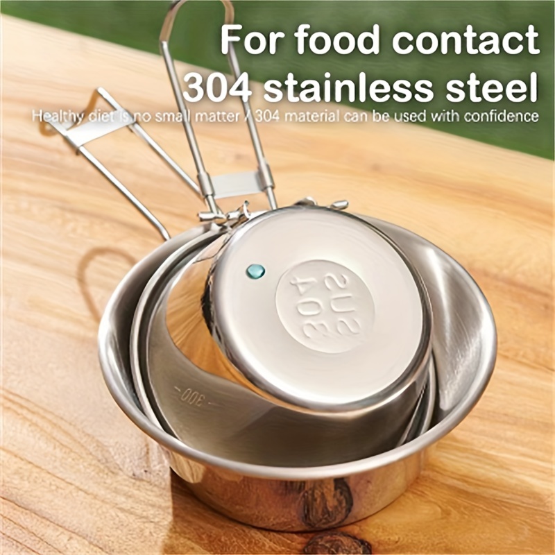 Food Grade 316 Stainless Steel Insulation Bowl Dishes Pasta Rice