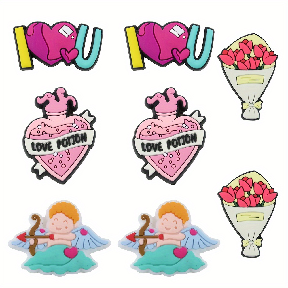 Cartoon Valentine's Day Gel Pen Creative Love Heart Happy - Temu