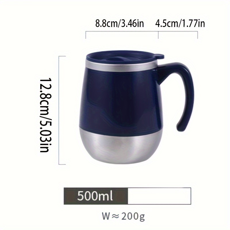 Tasse à café en acier inoxydable 380, 500ml/304 ml, bouilloire