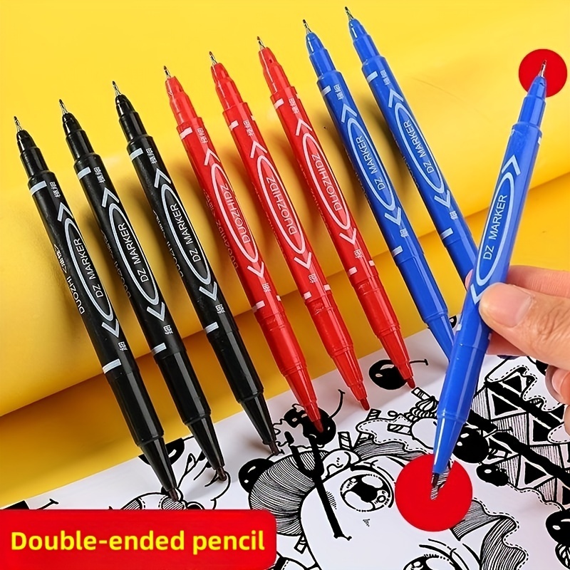 Double Head Pen Waterproof Oil based Marker Logistics Pen - Temu