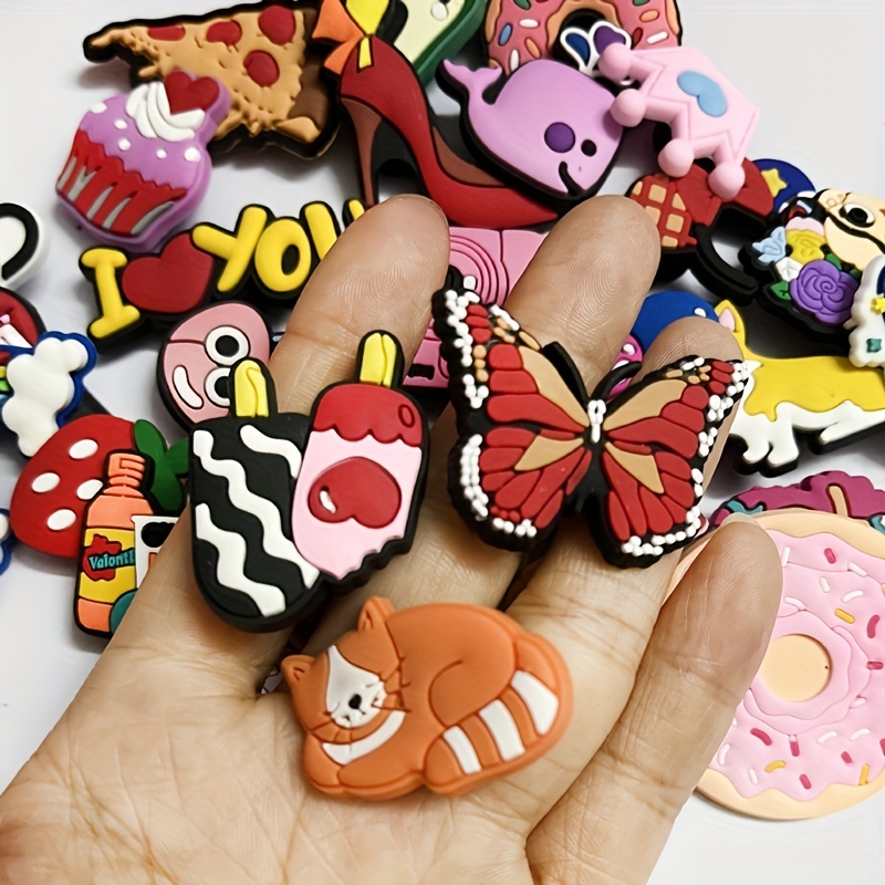  30pcs Shoe Charms for Croc Charms, Clog Decoration Cartoon  Anime Charms Shoe Accessories, Cartoon Pvc Shoe Charms Decoration for Kids  Teens Boys Girls Men Women Party Birthday Gifts : Clothing, Shoes