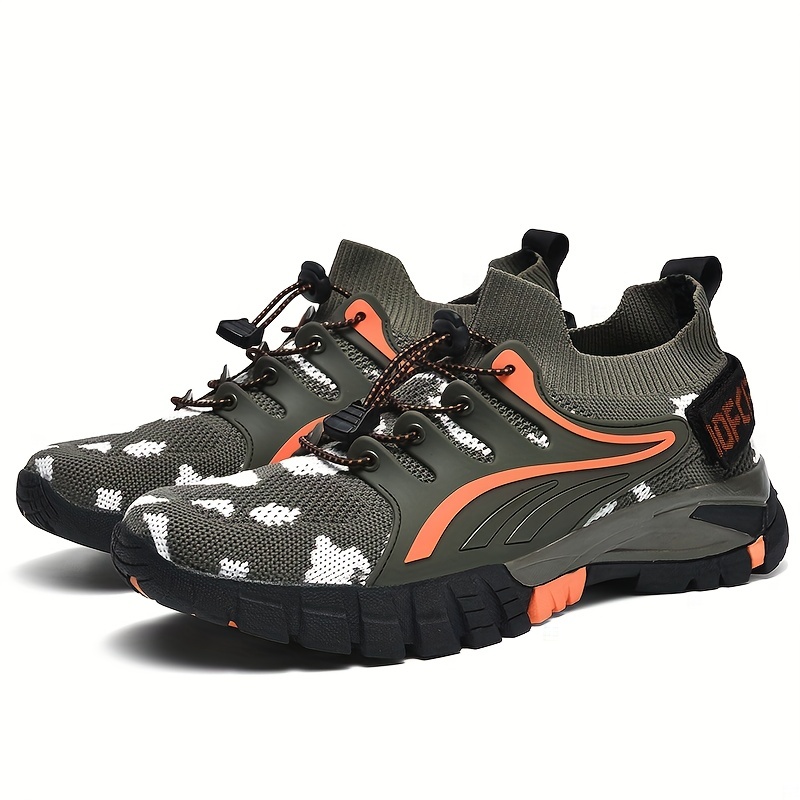 Men's Breathable Quick-drying Water Shoes, Wear-resistant Non-Slip Outdoor Shoes,Temu