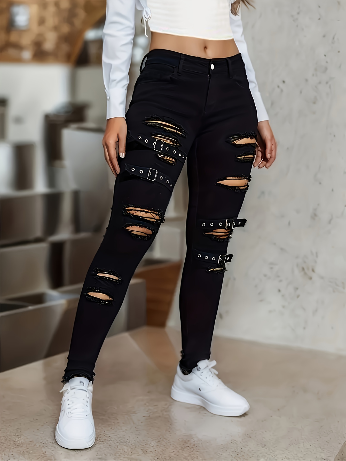 Women's Gothic Jeans from Attitude Clothing
