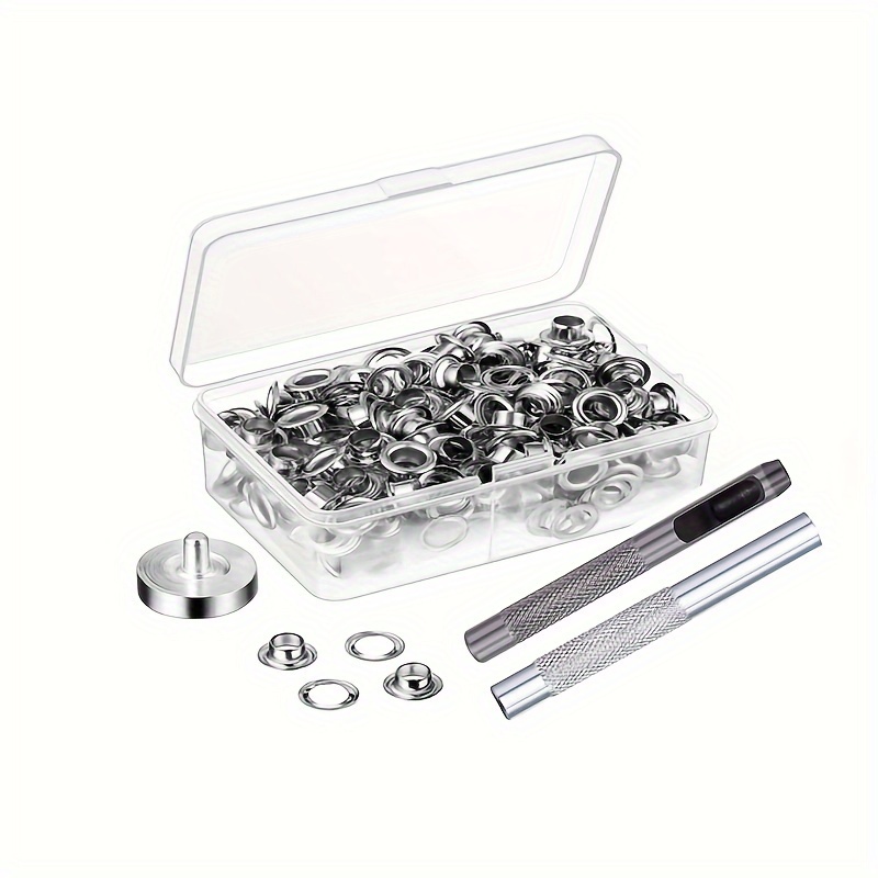 High Quality Alloy Hole Metal Eyelets With Screws For - Temu