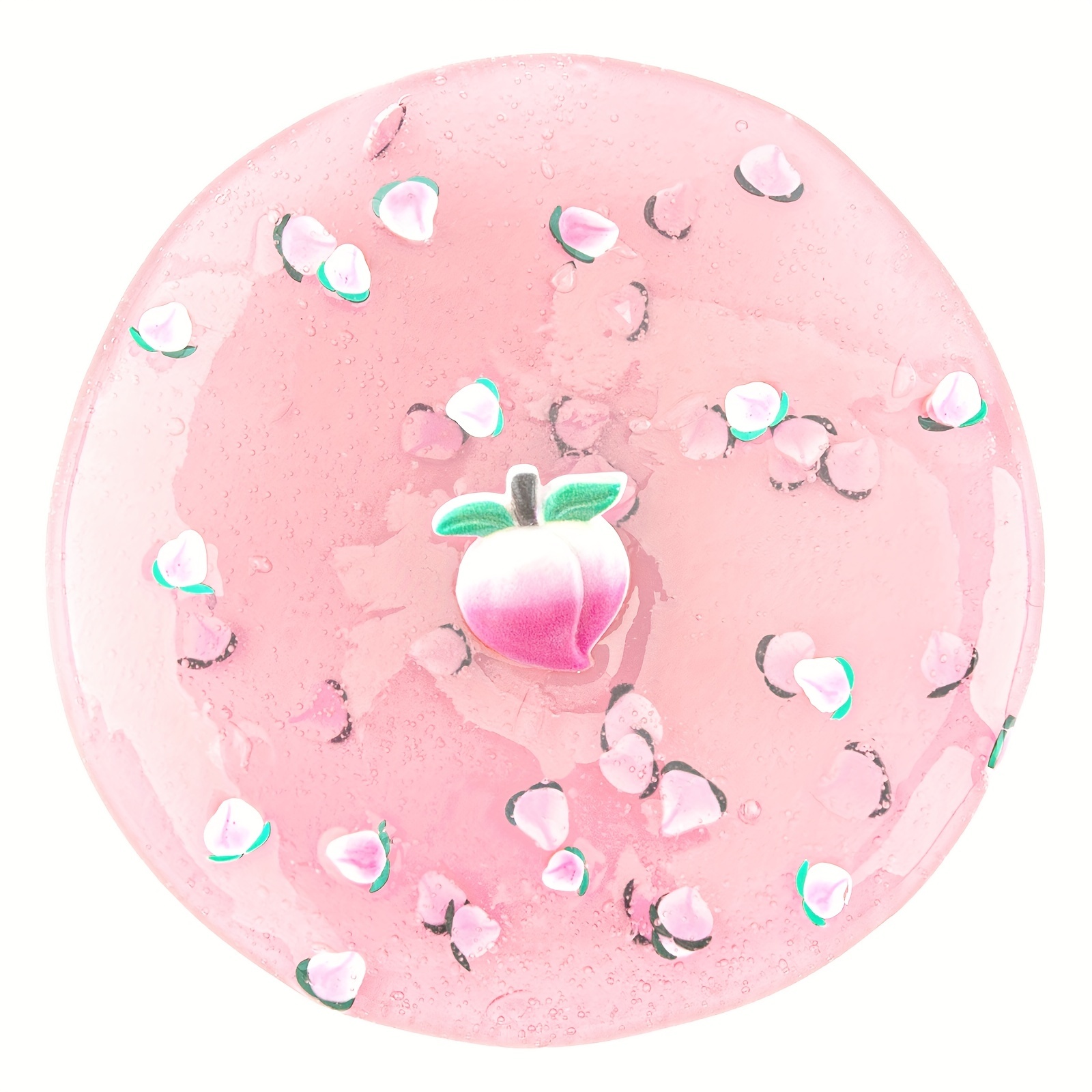 Azeperoy Premade Crystal Slime Rose Pink Jelly Cube Glimmer Crunchy Slime,  Includes 4 Sets of Slime