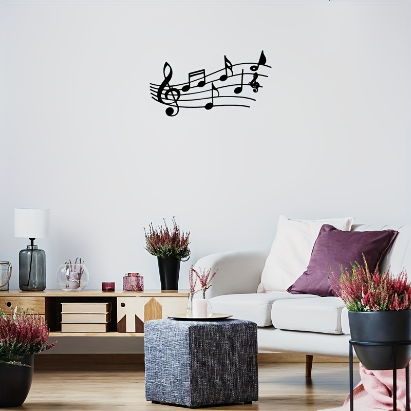 Plantilla Decorativa “Notas Musicales” – Plantillas Decorativas, stencils,  para el diseño de interiores y pintar paredes como papel tapiz y vinilos  decorativos