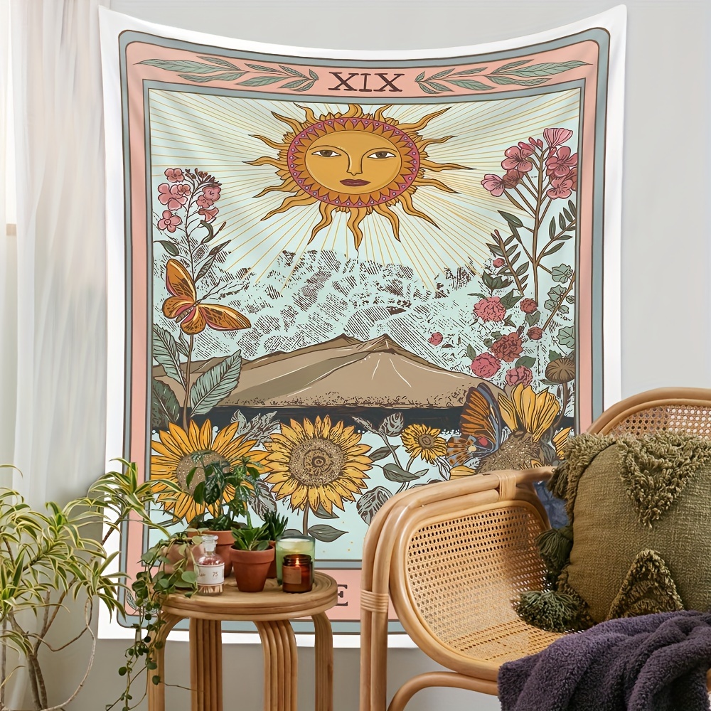 The moon tarot tapestry hot sale