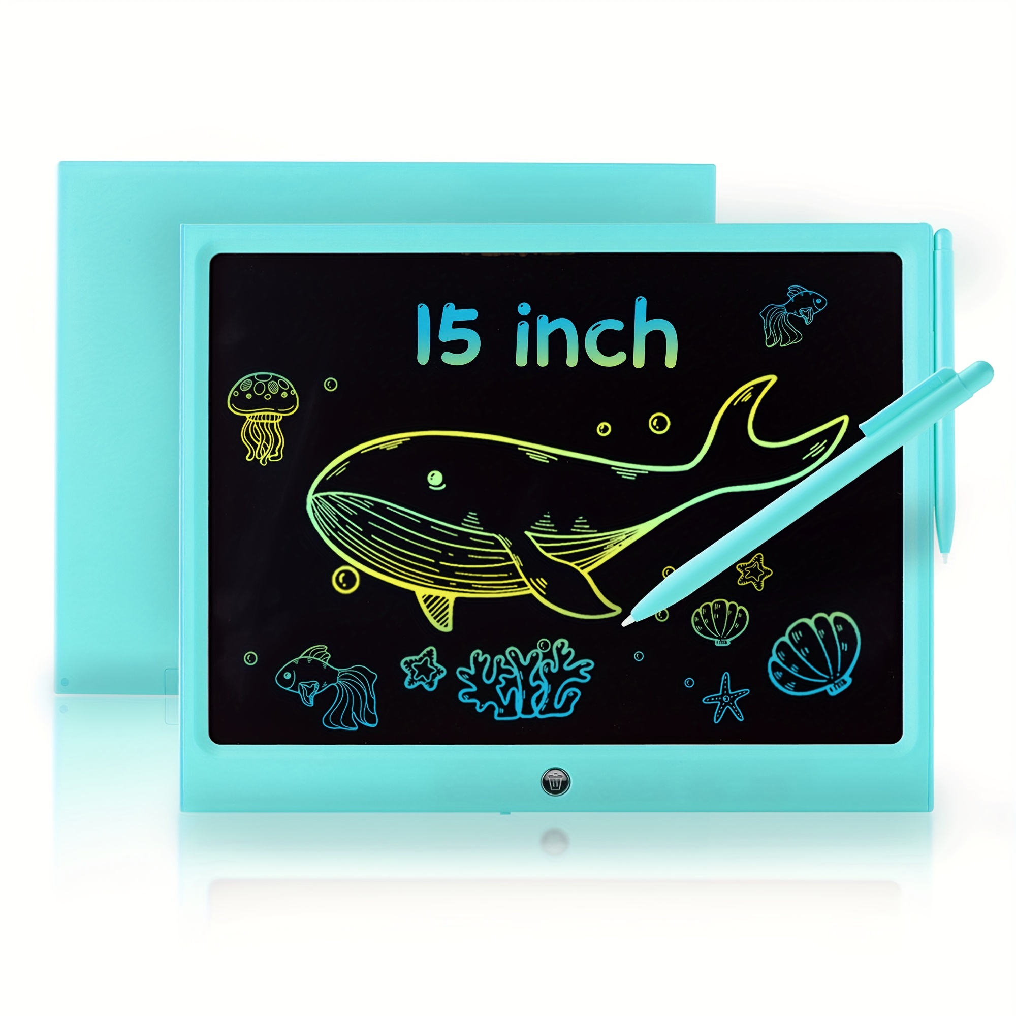 Juguetes para niñas y niños de 3 4 5 6 años, tableta de escritura LCD de 9  pulgadas, tablero de dibujo colorido, regalo de cumpleaños para niñas de 2