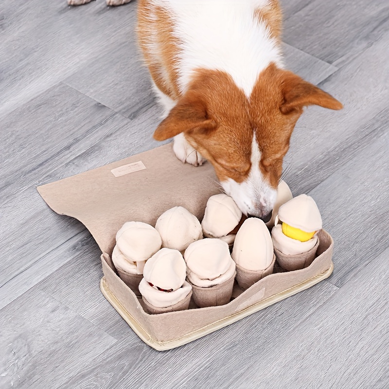 Egg Blind Box for Pet Dog, Sniffing Toys, Anti-Dismantling, Home