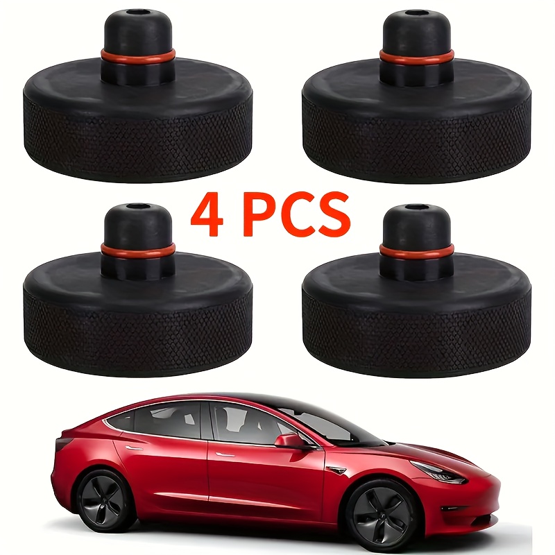 4 Pièces Jack Pad Bloc, Coussinet de Levage pour Tesla Model 3