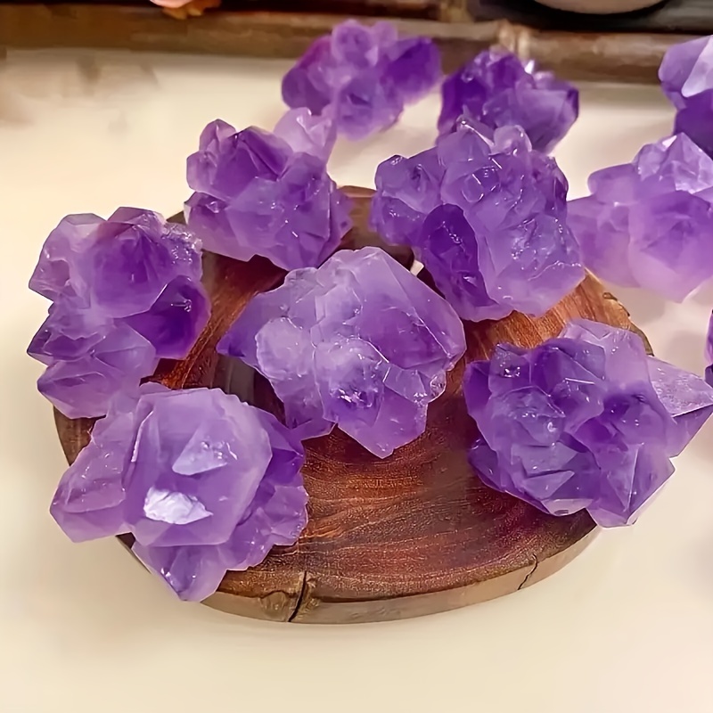 

Crystal Of Natural Amethyst Flowers, Diy Projects.