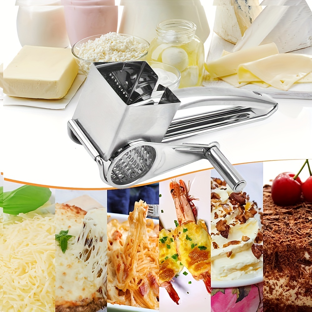 1pc Multifunctional Hand-cranked Rotary Cheese Grater