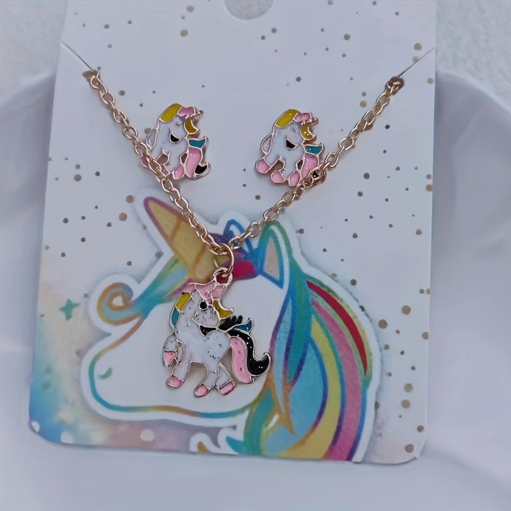 Collar pendiente Unicornio