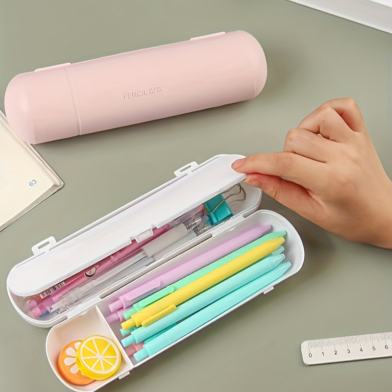 Back School Pencil Case Pen Box Students Waterproof 3d Large - Temu