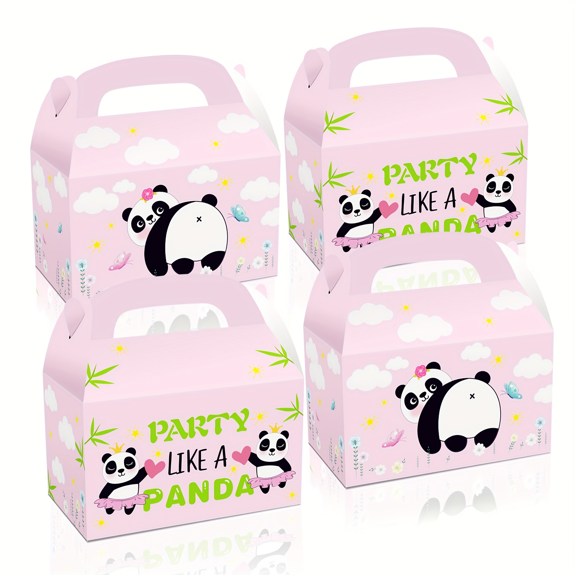 Giungla Animali Regali Imballaggio Box Bambino Compleanno Baby Shower Party  Decorazione Fai da te Cartone Candy Box Sacchetti Scatola di carta  portatile Cartone