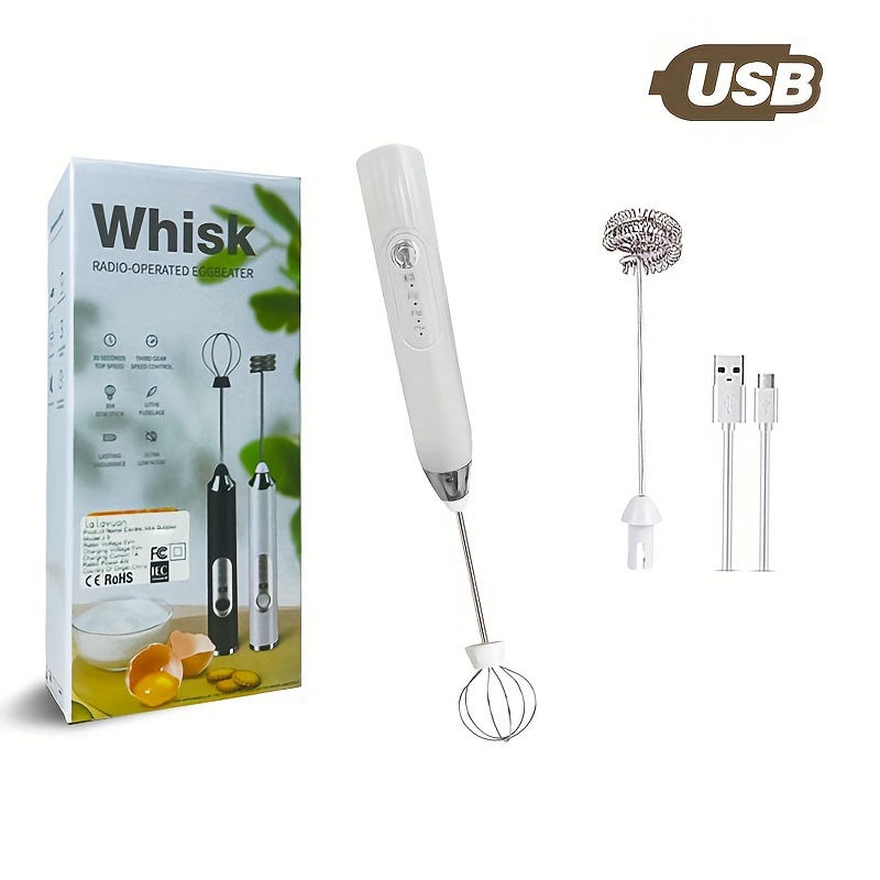 Mini Handheld Electric Whisk, Mini Blender Mixer Wireless