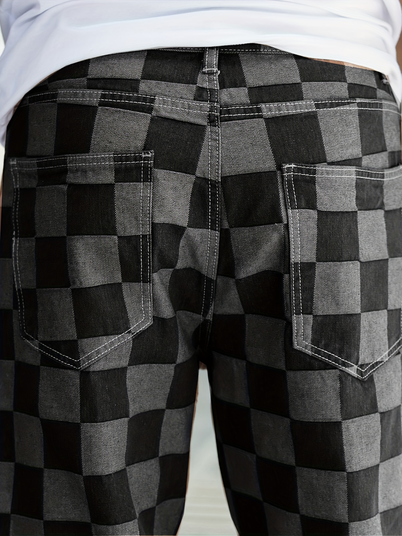 Slim-Fit Boxers Black/White Plaid