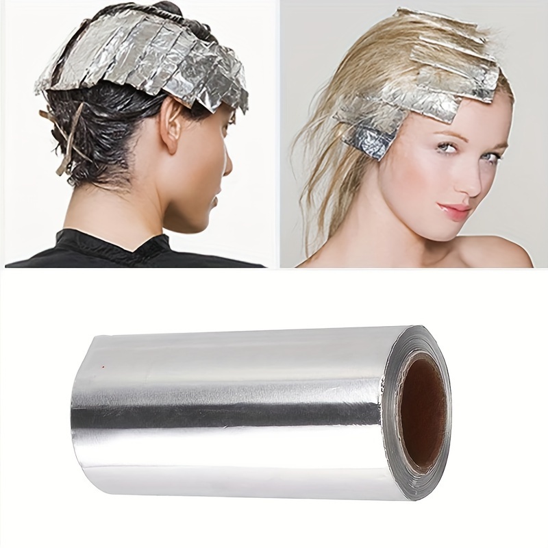 3 Rolls Highlighting Tin Foil Hair Foils Aluminum Foil Sheets for Home and  Salon