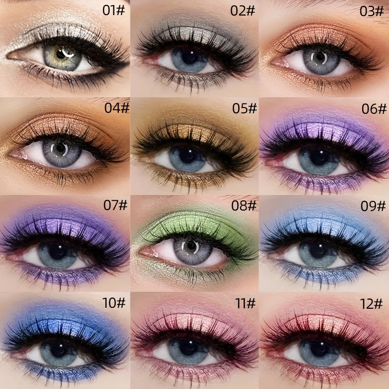 Ombretto Color terra 16 colori pesca trucco luccichio ombretto nudi trucco  principiante facile da applicare trucco ombretto - AliExpress