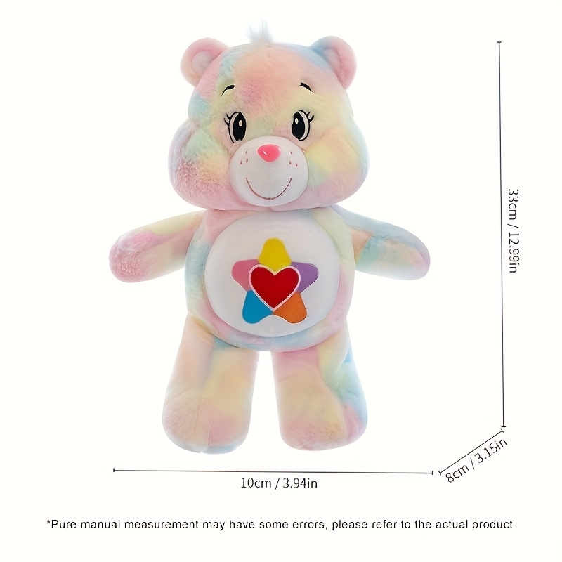 Quente kawaii colorido gravata borboleta urso boneca brinquedos de pelúcia  abraço urso boneca crianças presente aniversário travesseiro urso de