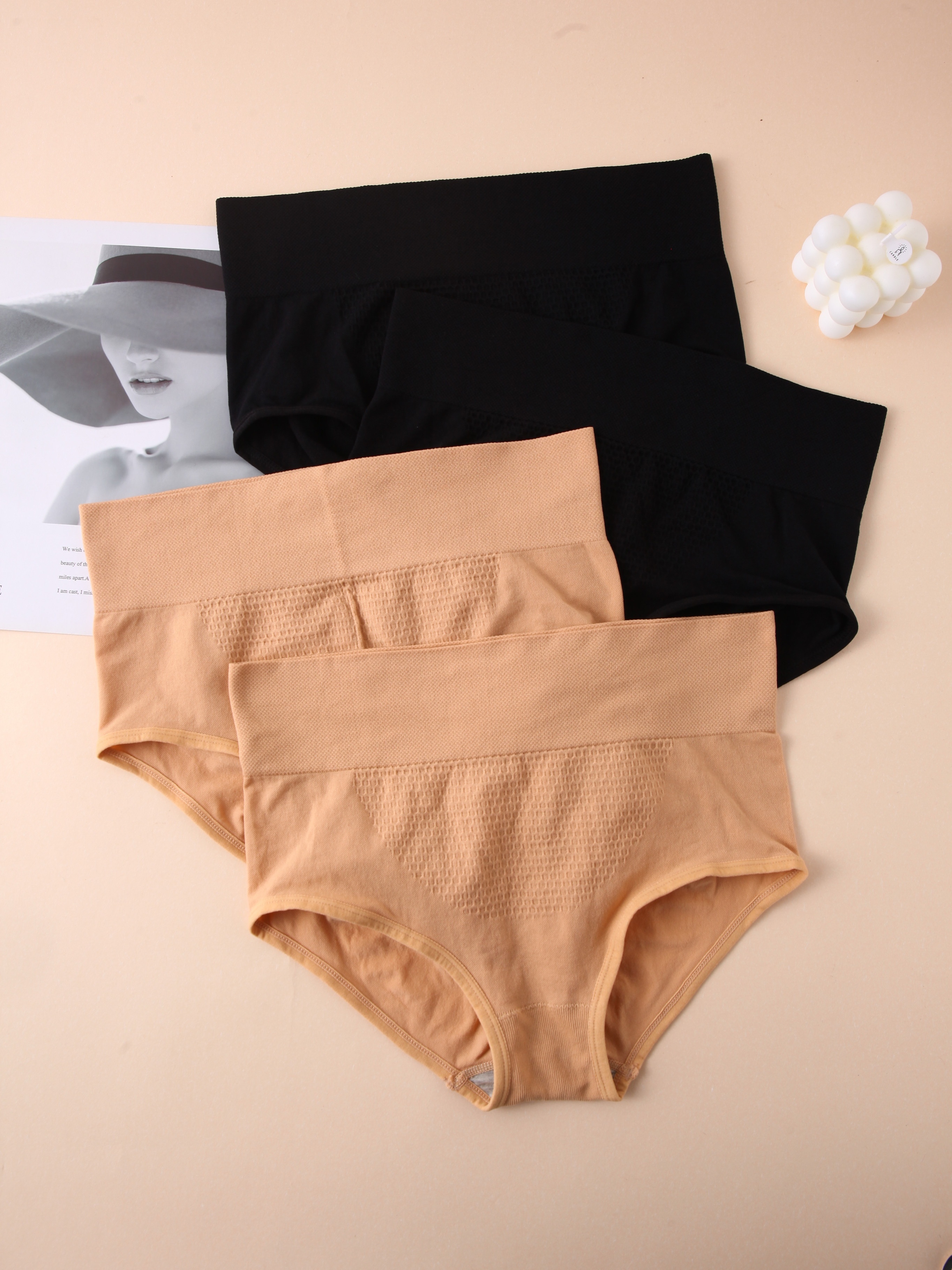 Panties Tummy Control Butt Lift Breathable Briefs Women's - Temu