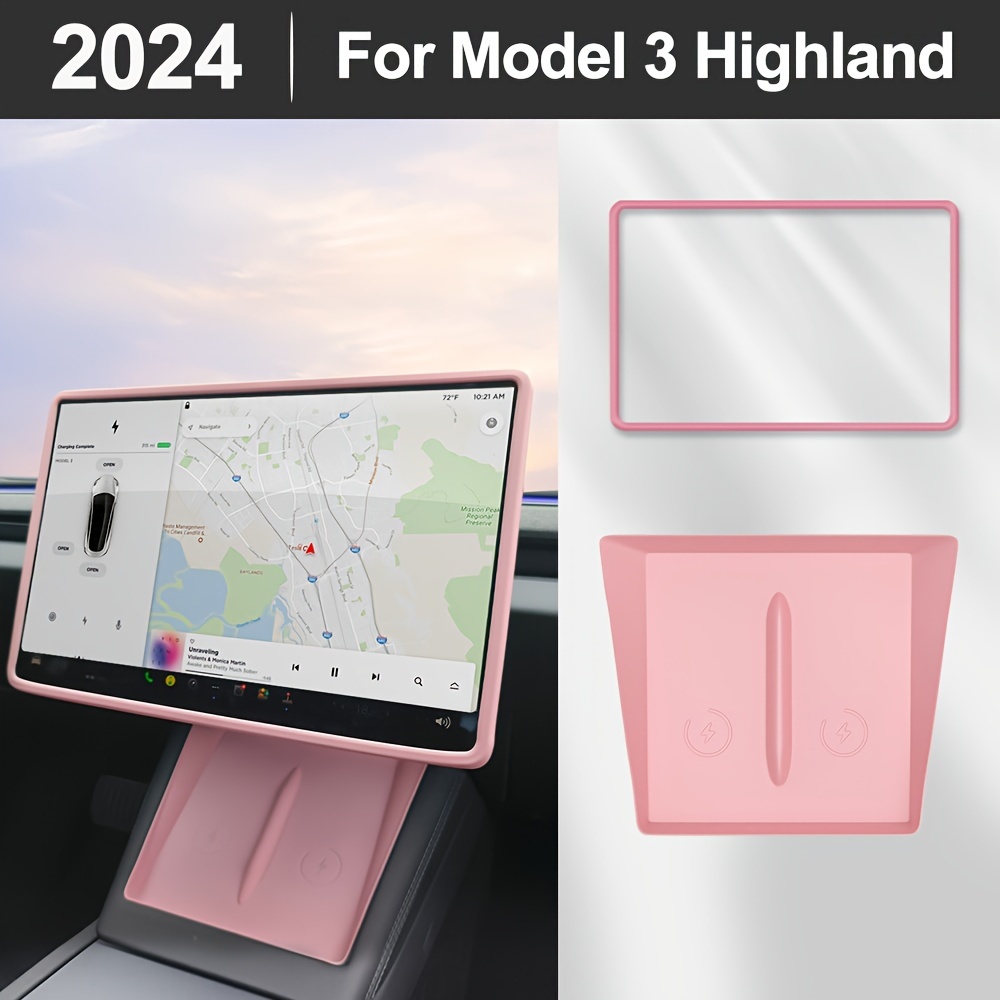 2024 Model 3 Console centrale Highland et boîte d'accoudoir sous