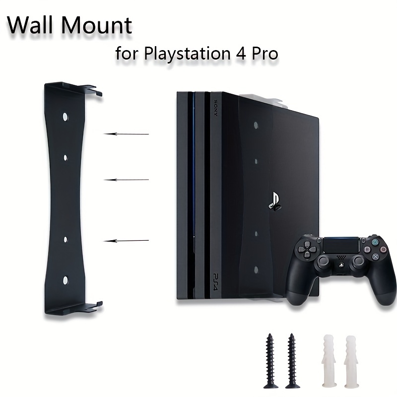 Soporte de Pared PS4 Pro  Montaje Compatible con SONY PlayStation 4 Pro