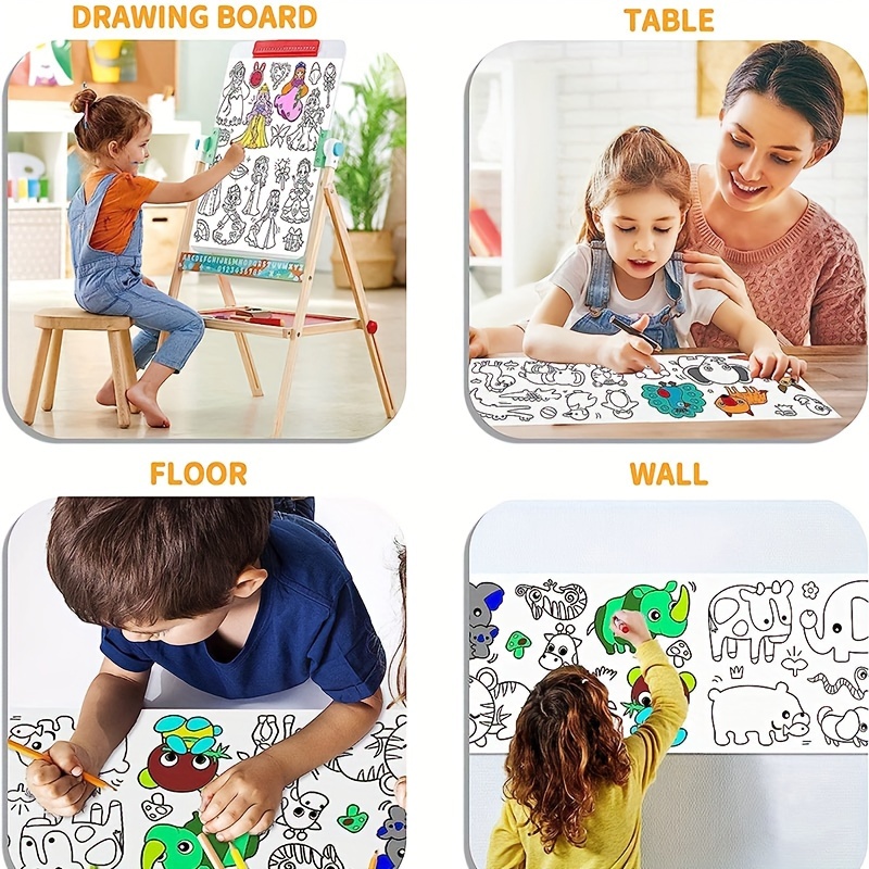 Doodle Painting Roll, Painting Paper Roll Diy Painting Painting
